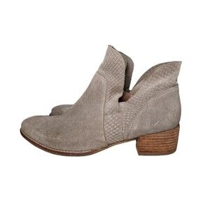 Seychelles Anthropologie score ankle boots taupe tan women's size 9